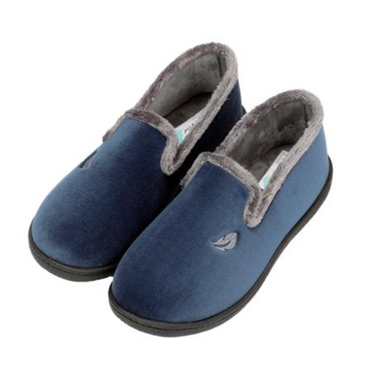 Zapatilla Mujer Cerrada Marino